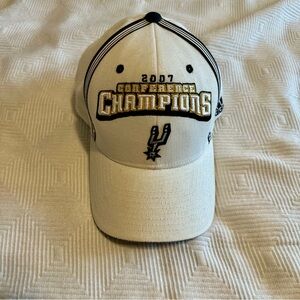 San Antonio Spurs 2007 Conference Champions NBA White Cap